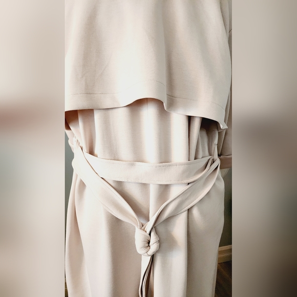 [X & 3X] NWT DEX Plus Trenchcoat in Bone - Picture 12 of 13